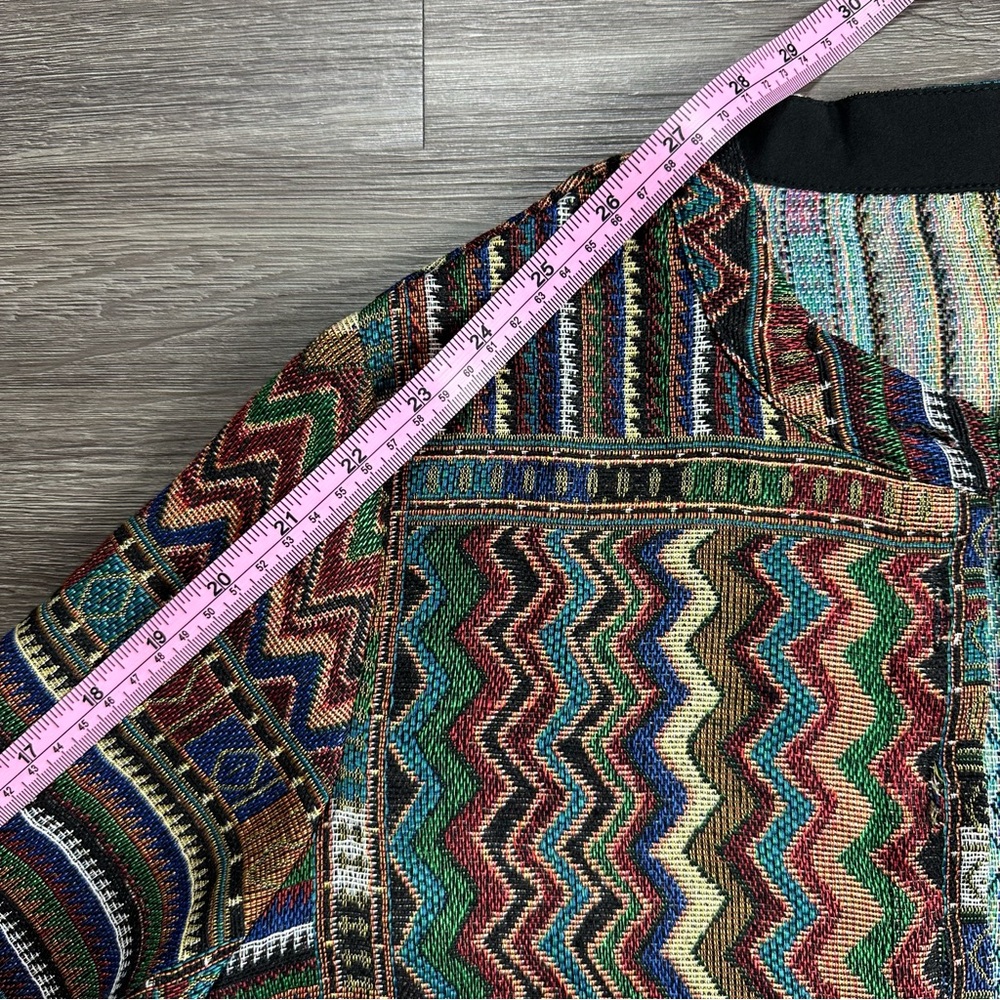 Final Sale: Colorful Geometric Patterned Jacket - Picture 7 of 7